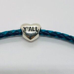 ✨✨Pandora Kentucky Map Y'all Heart Charm S925 Sterling Silver